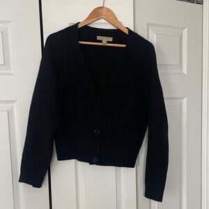Michael Kors Black Knit Cardigan